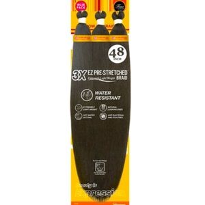 (5) Expression 3X EX Pre-stretched Braid Hair 48”
